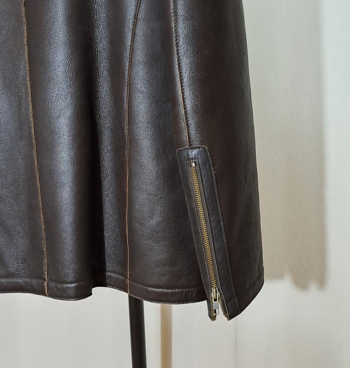 (택포) 노스비치 스페인 양가죽 양털 무스탕 L B290 상품이미지6