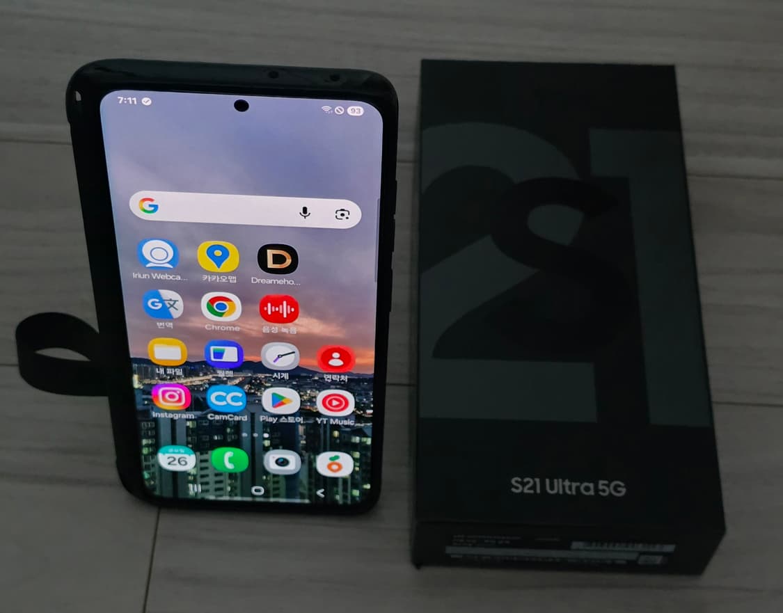 삼성 갤럭시 S21울트라 블랙 색상 256GB (풀박) 상품이미지7