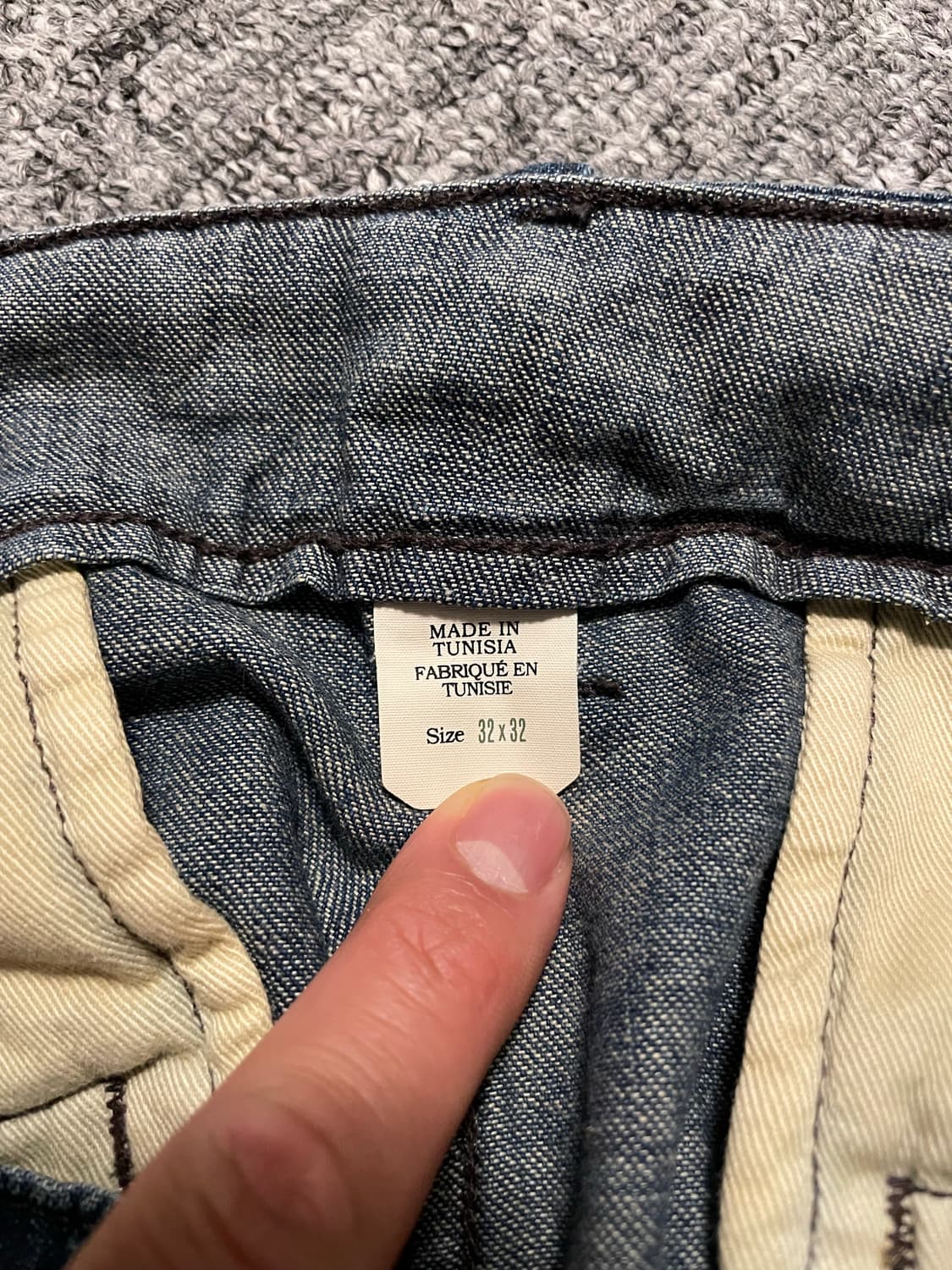 RRL 더블알엘 필드 헤이스빌 데님 팬츠 [32] 상품이미지5