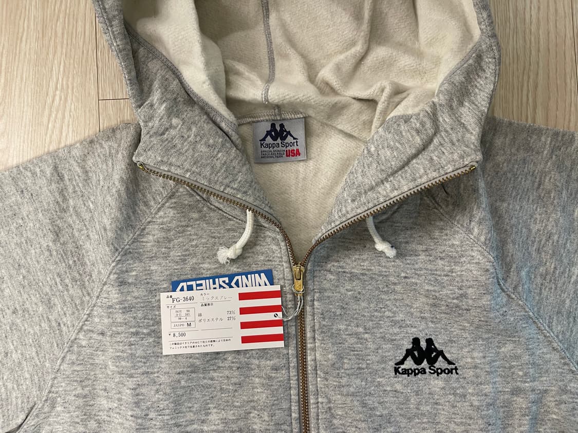 카파 USA 90s 올드 후드 짚업 M Kappa USA OLD  상품이미지2