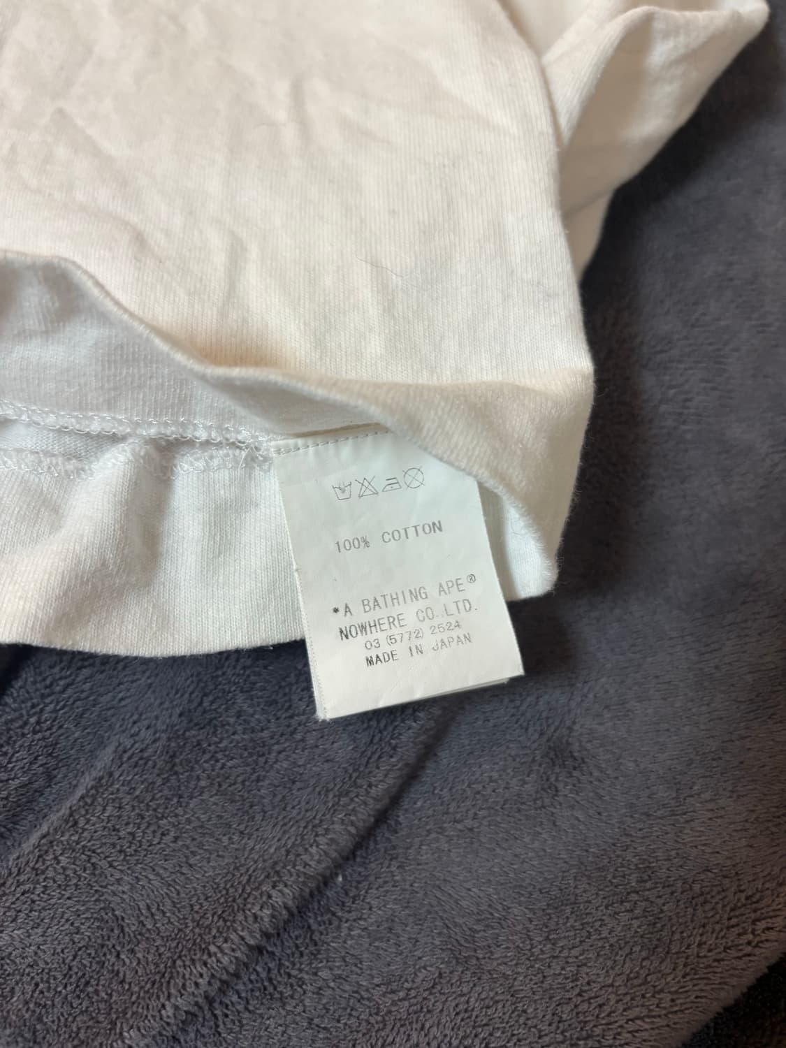 Bape 베이프 모노그램 링거 롱슬리브 링거티 상품이미지8