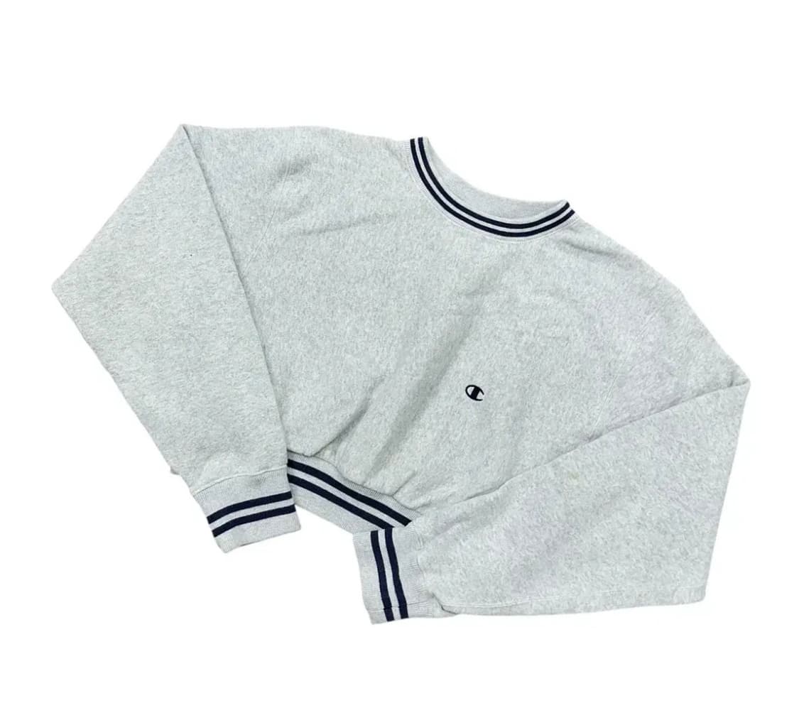 챔피온 리버스위브 크롭 맨투맨 상품이미지3