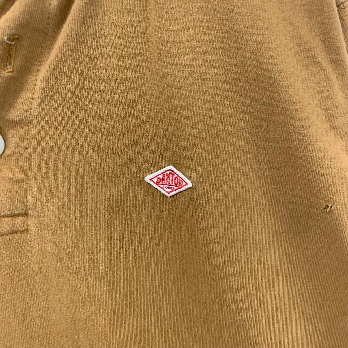 단톤 로고 카멜 원피스 상품이미지3