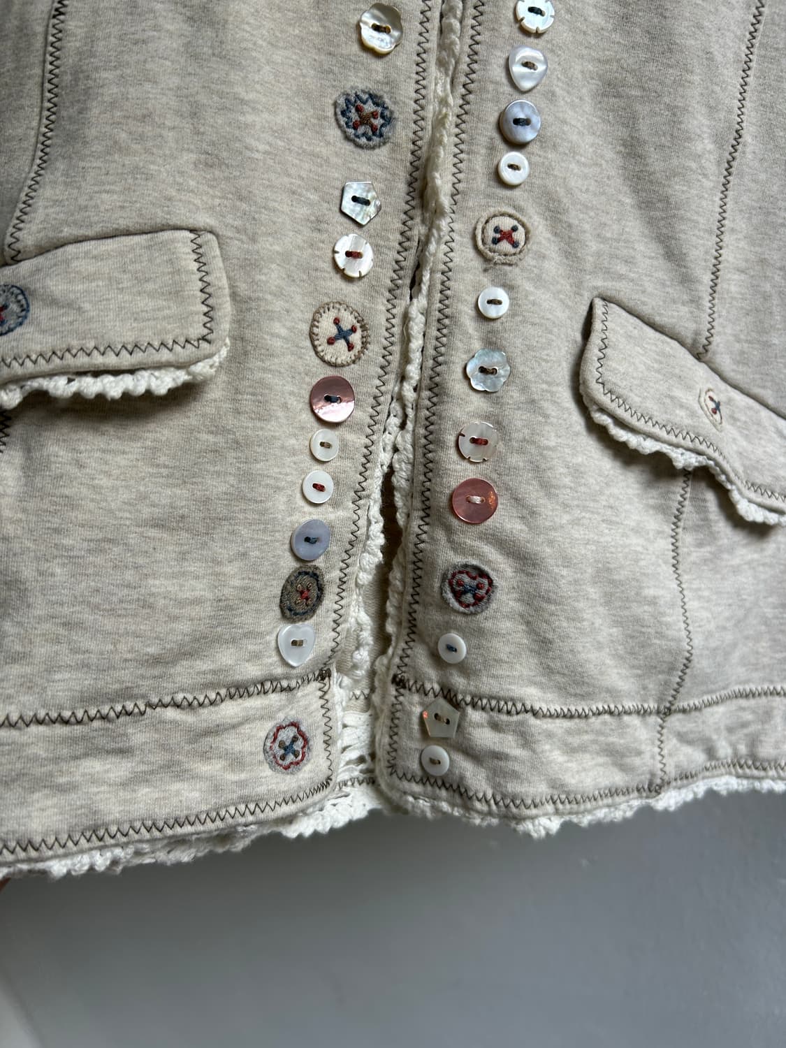 귀여운 단추 가디건  상품이미지5