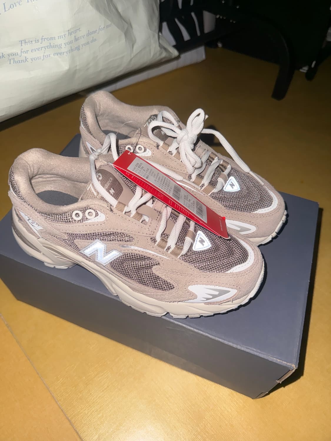 뉴발란스 725 브라운 새상품 판매 (220) 상품이미지5