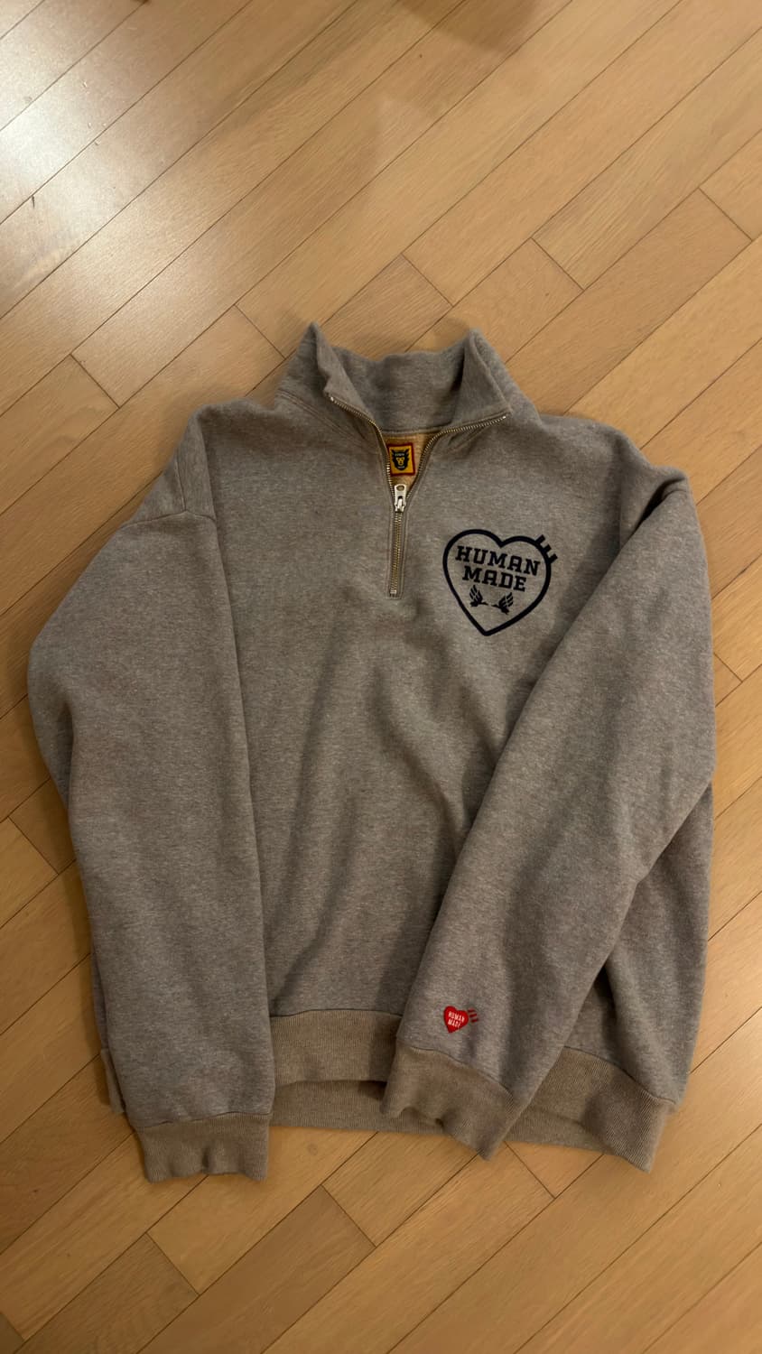휴먼메이드 하프집 스웻셔츠 XL 상품이미지1