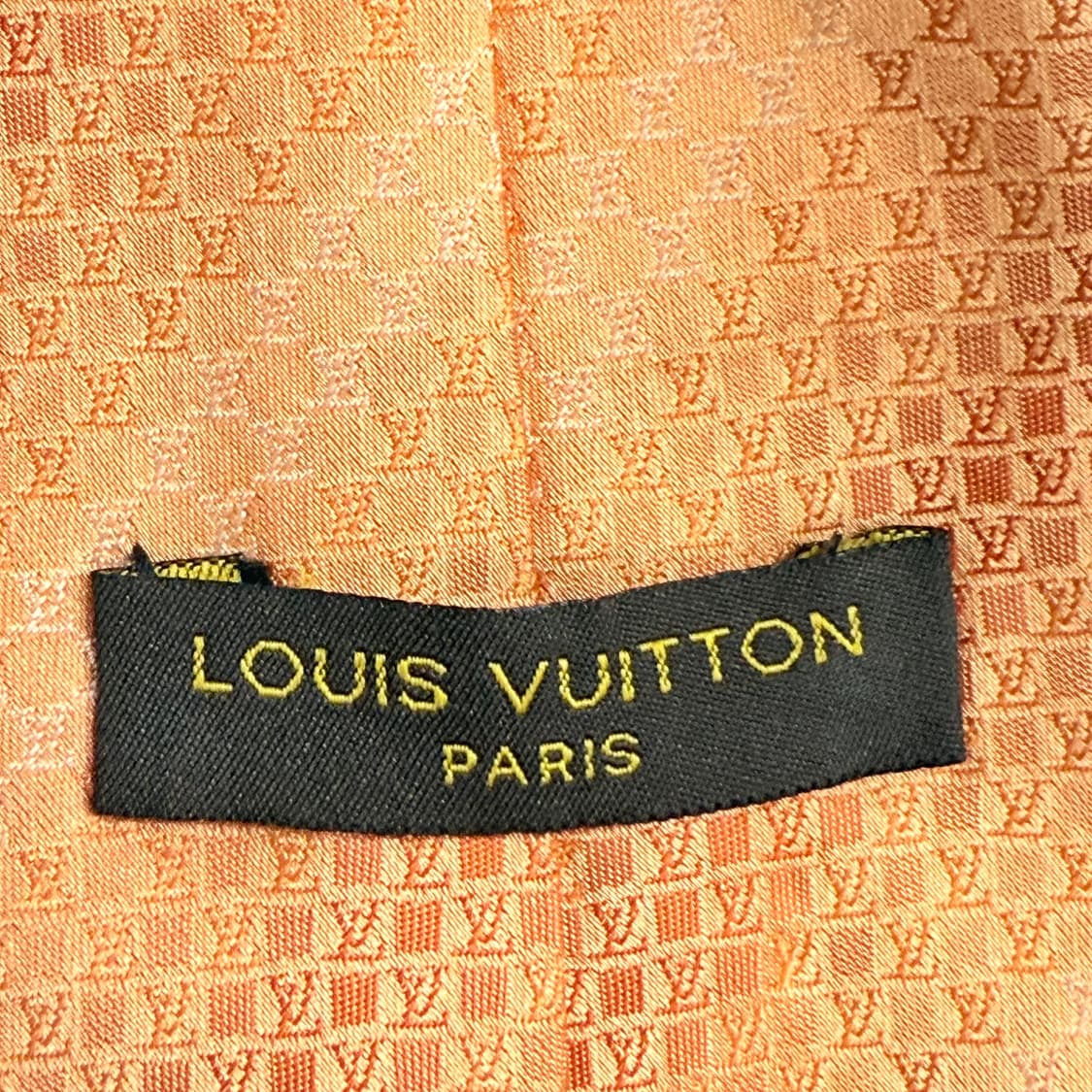 made 프랑스 루이비통 패턴 실크100 넥타이 상품이미지3