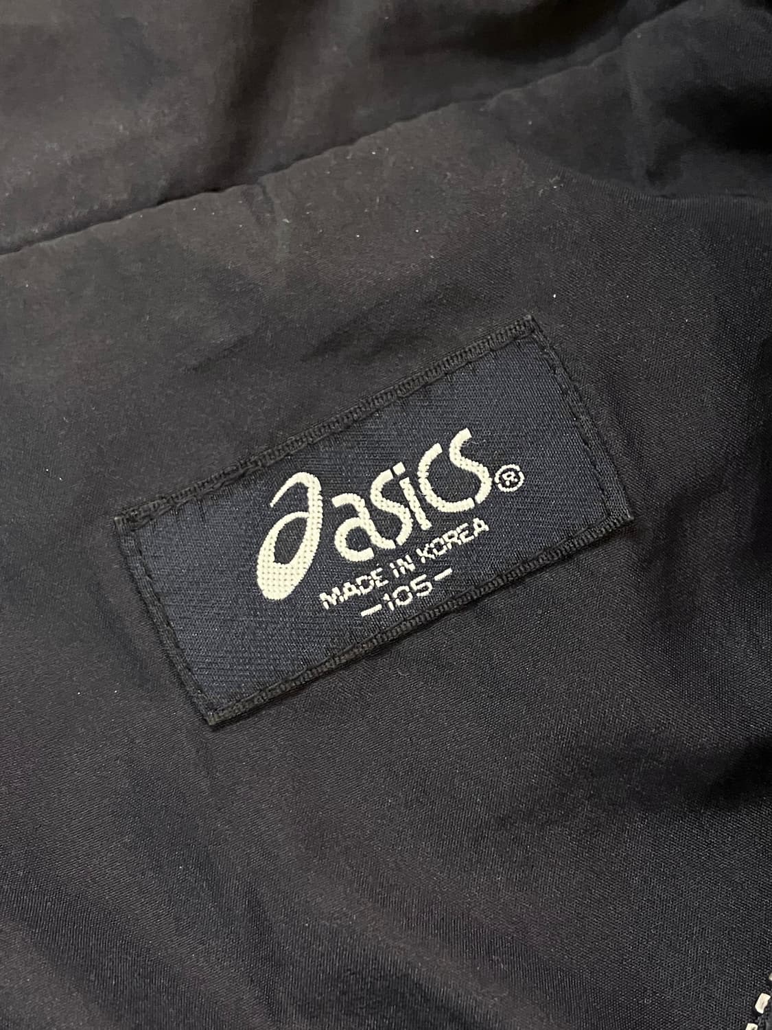 아식스 바람막이 블랙 105 #csz3171 상품이미지5