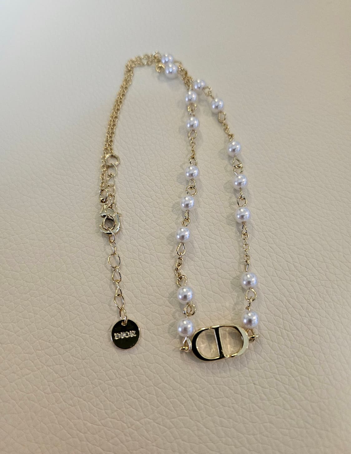 디올 업사이클링  진주 목걸이 상품이미지6
