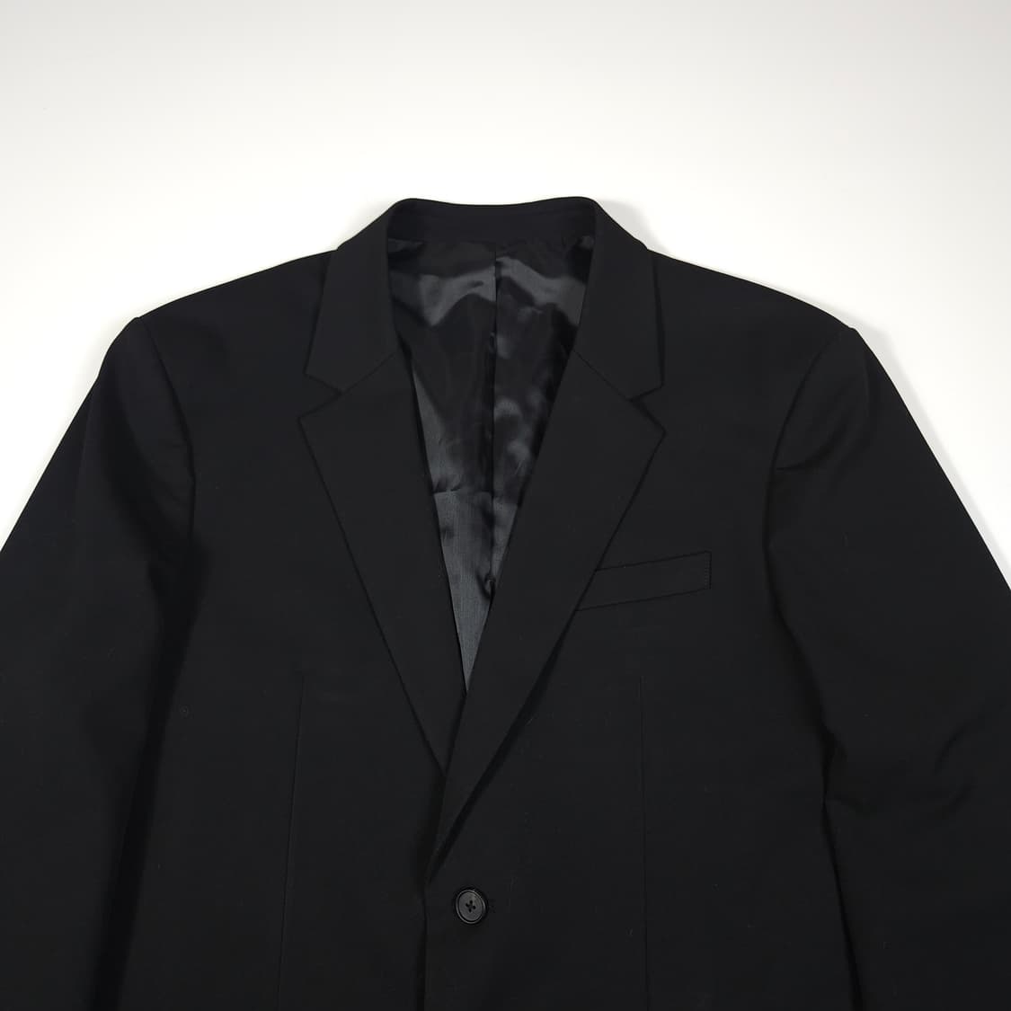 무신사 스탠다드 미니멀 블레이저 블랙  상품이미지2