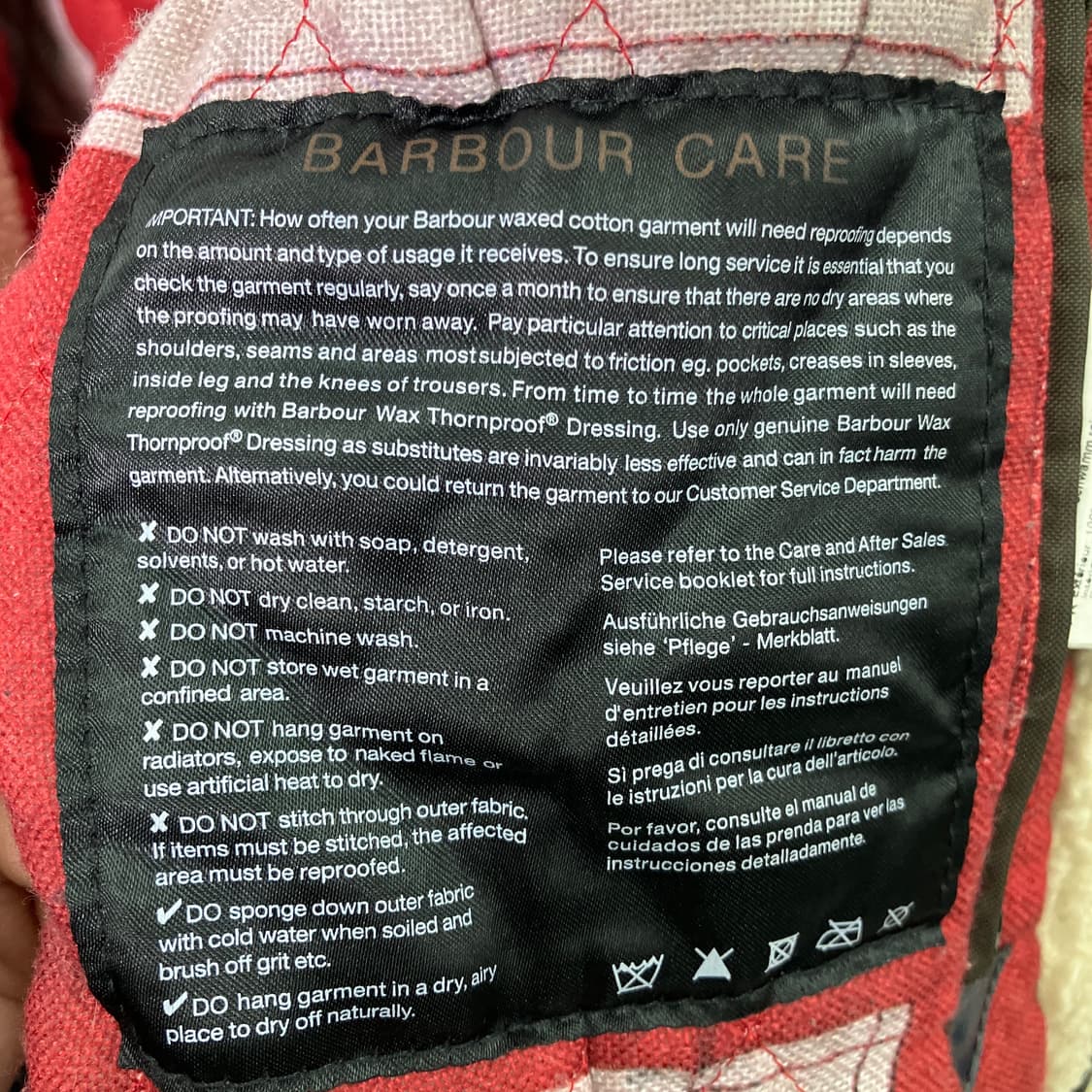 바버 인터내셔널 카미엔 밀리터리 자켓 36 상품이미지9