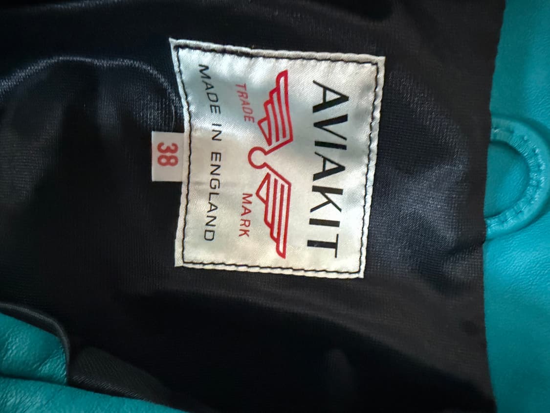 루이스레더 터콰이즈 가죽자켓 상품이미지4