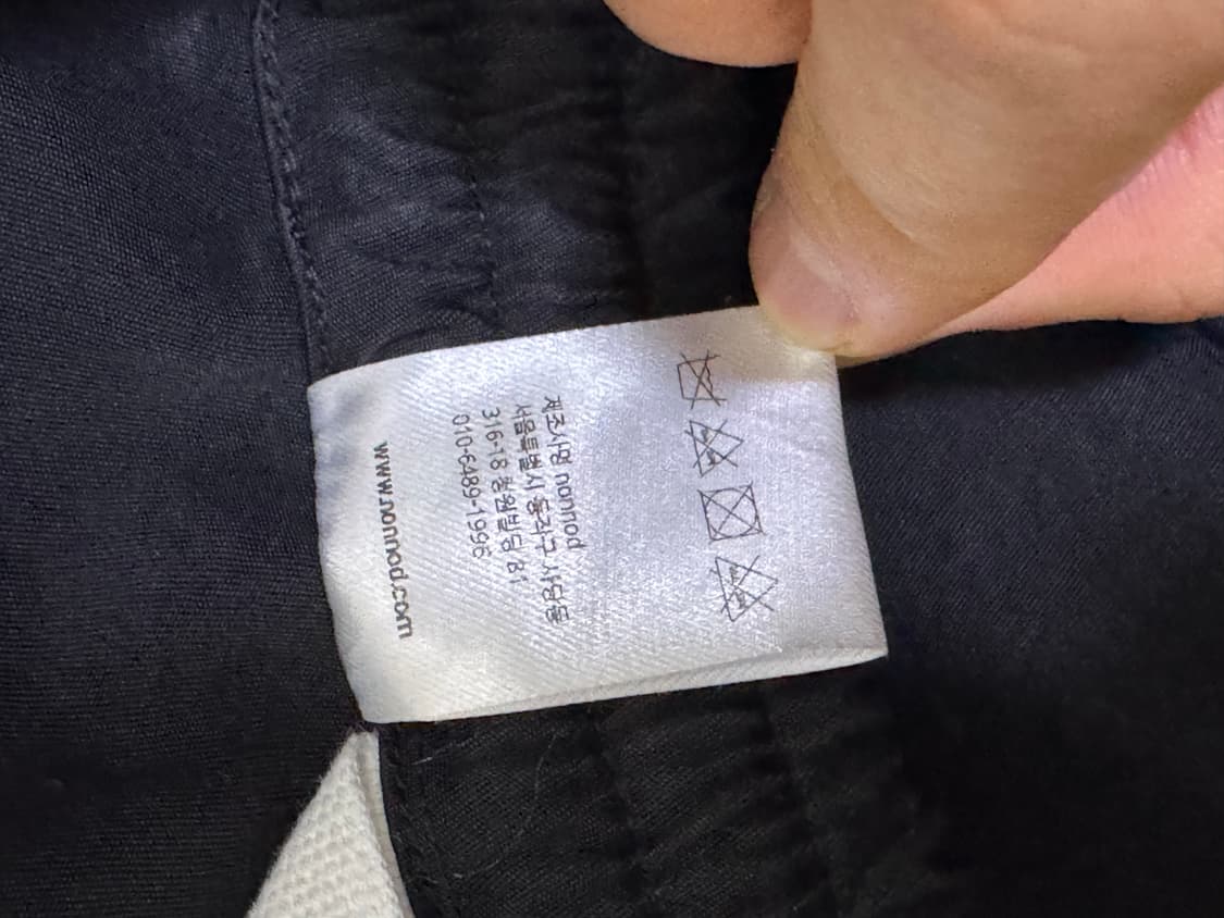 논노드 트랙 팬츠 블랙 2 상품이미지6