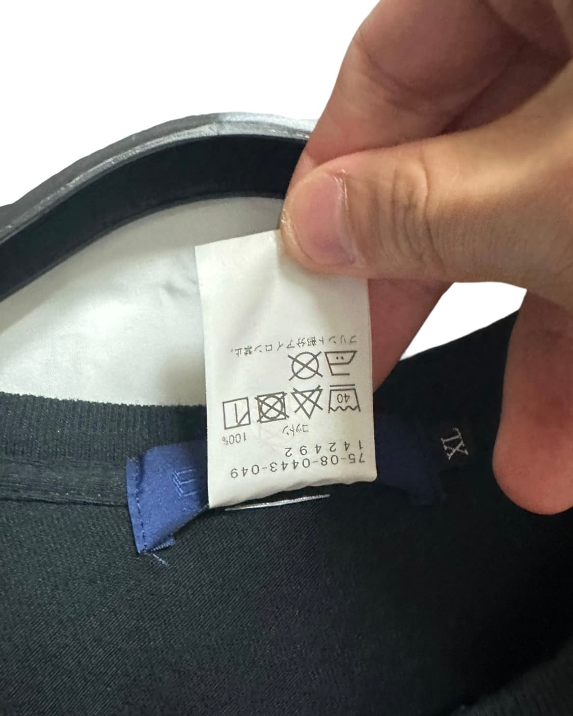 빔즈(BEAMS) X PUTS 포켓 반팔티셔츠 블랙 XL size 상품이미지5