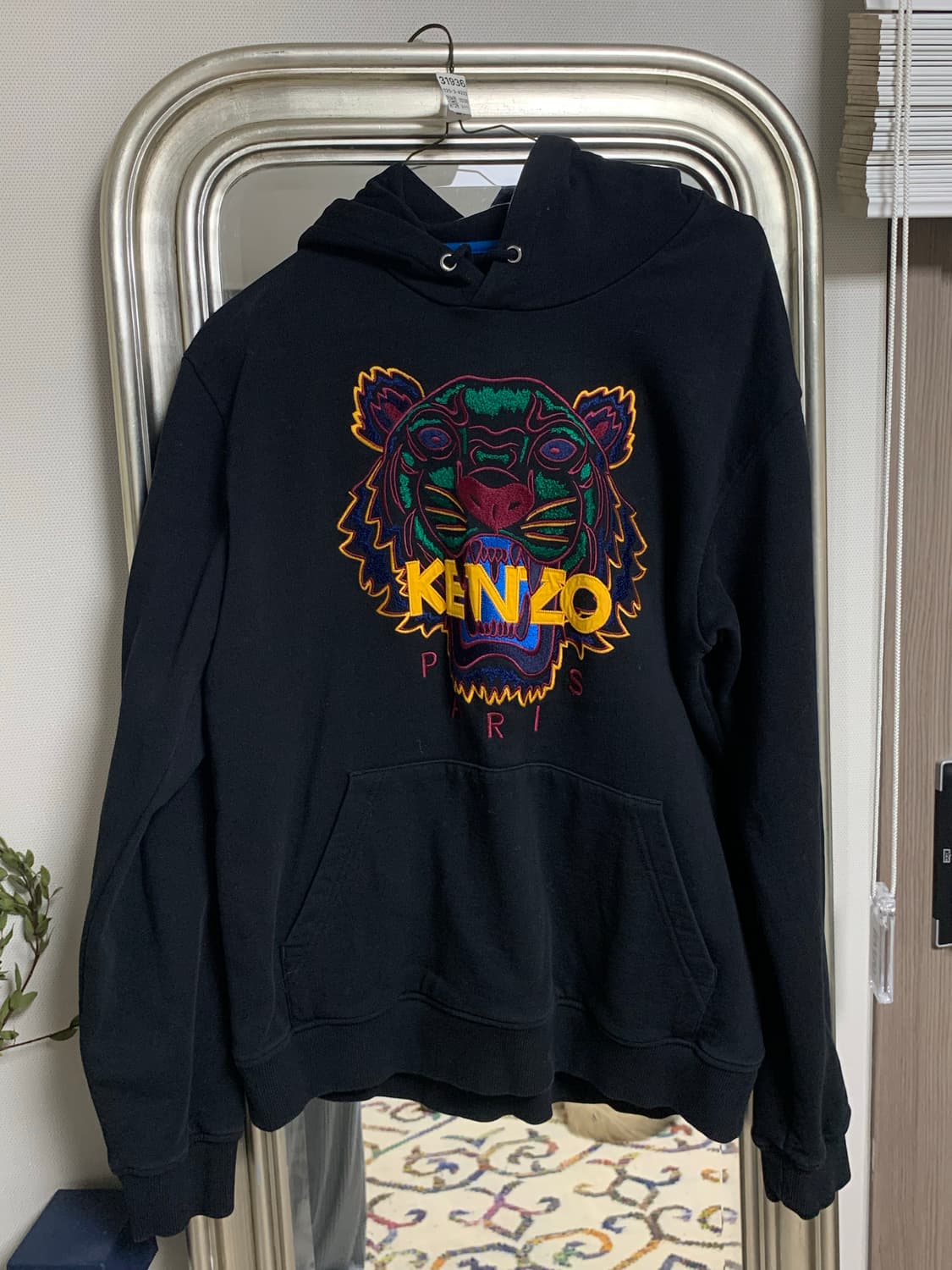 겐조 블랙 후드티 L  상품이미지1