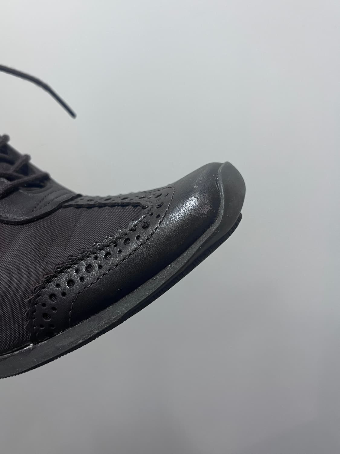 brown square toe wedge sneakers 상품이미지5