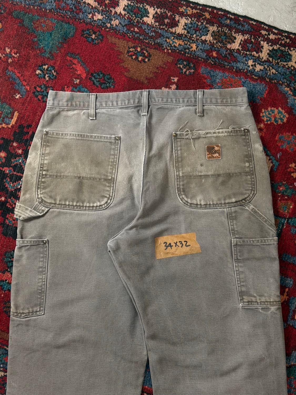 OG 칼하트 더블니 다크브라운 칼하트 B136 DKB 썩블니 상품이미지6