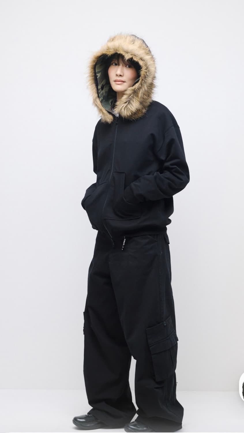 hatchingroom Reversible Hoodie 상품이미지2