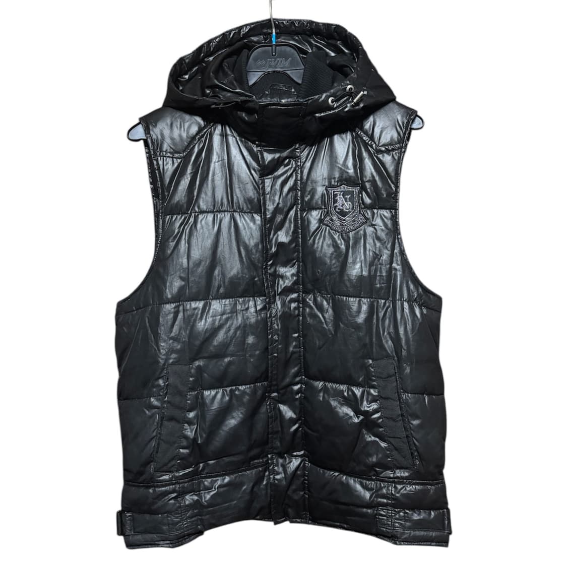 [NII QUALIFIED] 빈티지 니 유광 패딩 베스트 XL 상품이미지1
