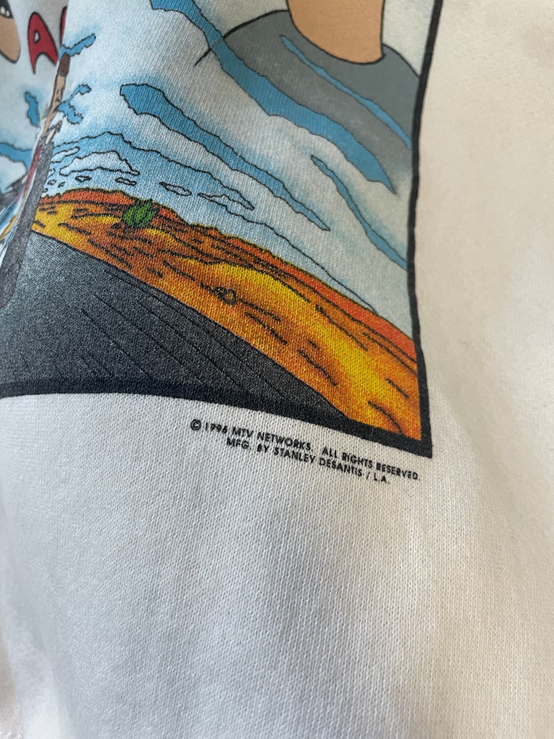 96s Santee usa 비비스 앤 버트헤드 mtv스웻셔츠 J03251 상품이미지8