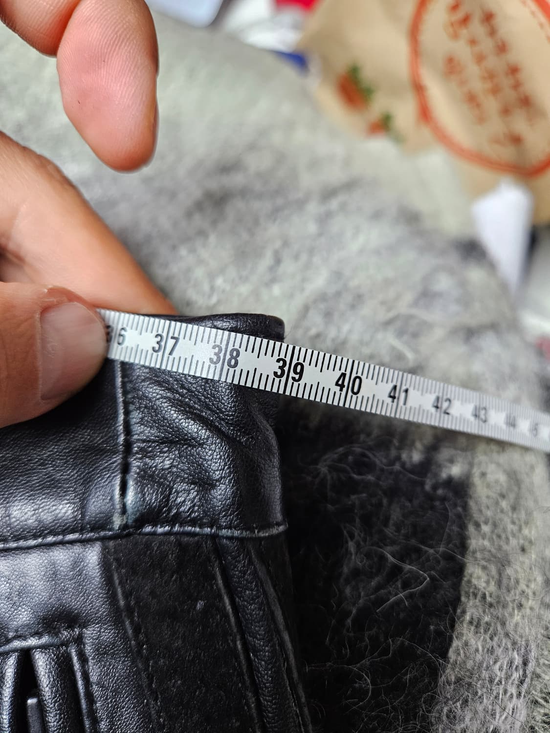 몽타주 가죽 팬츠 M 사이즈 상품이미지9