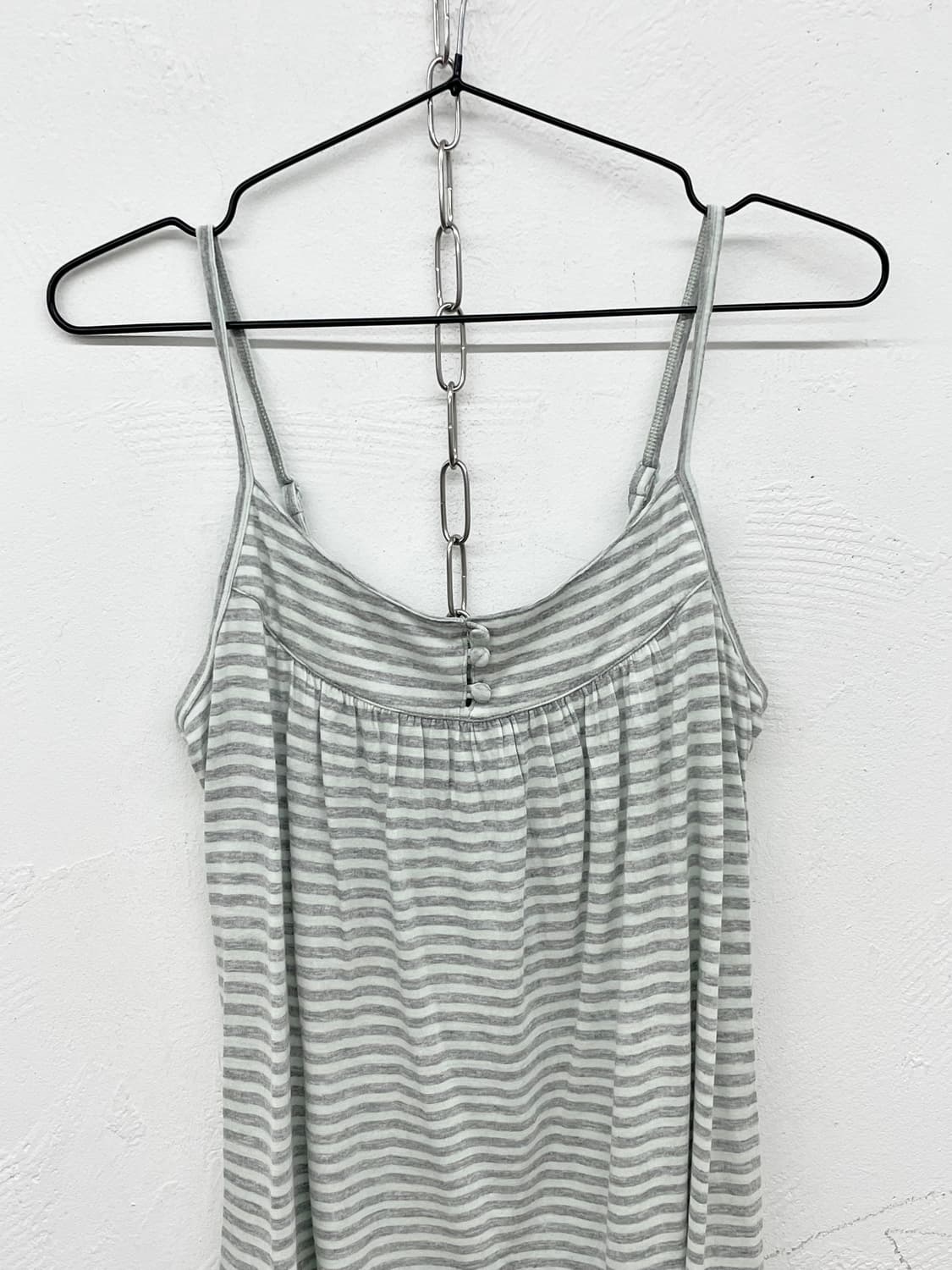 너드 니혼진 스트라이프 버튼 탑 상품이미지5