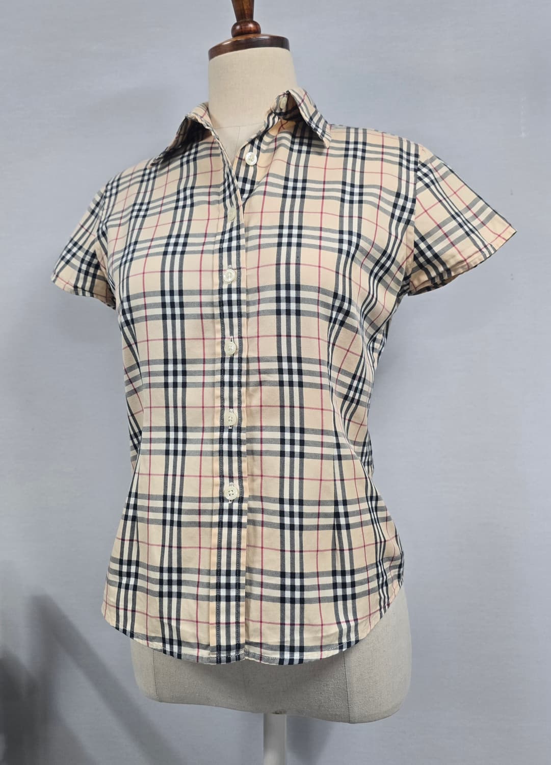 burberry 버버리 노바체크 반팔 셔츠 상품이미지1