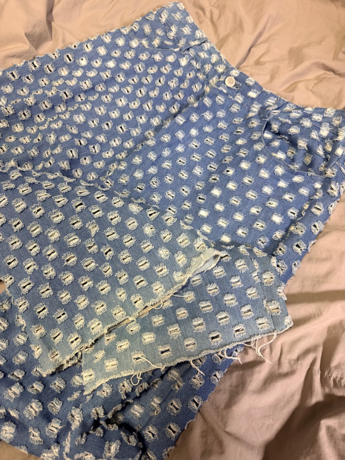 에슐리 윌리엄스 도트 펀치 데님 상품이미지4