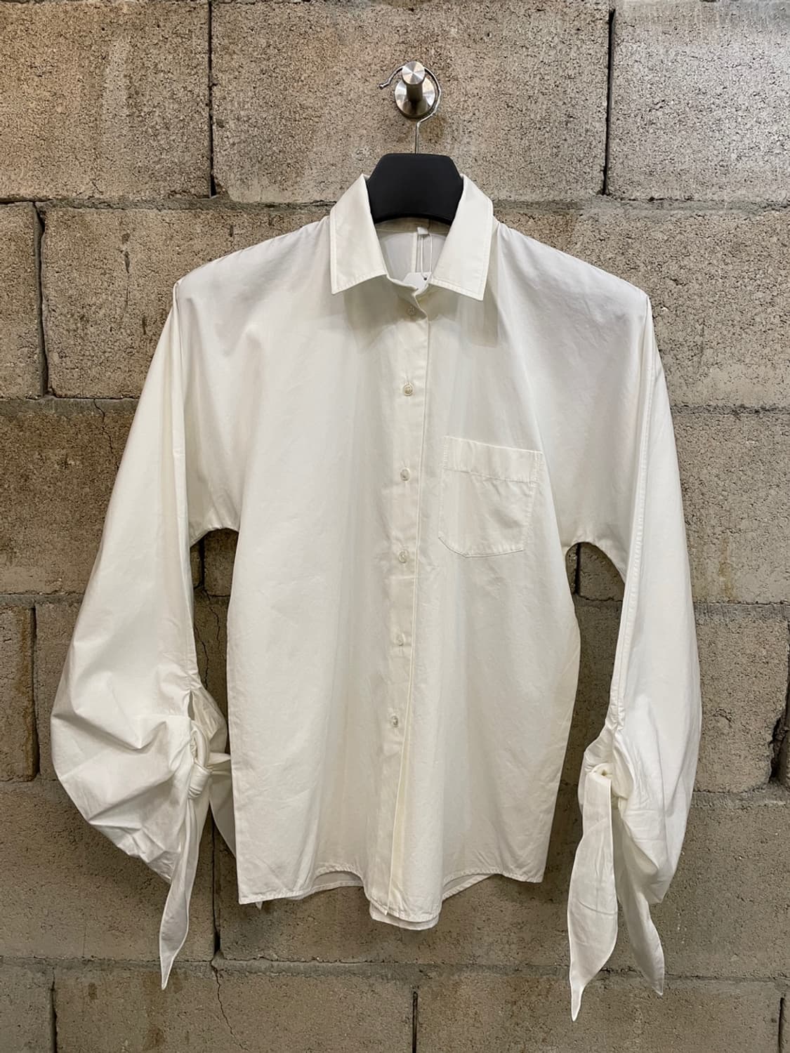 에르메스 타이 커프 화이트 셔츠  상품이미지2