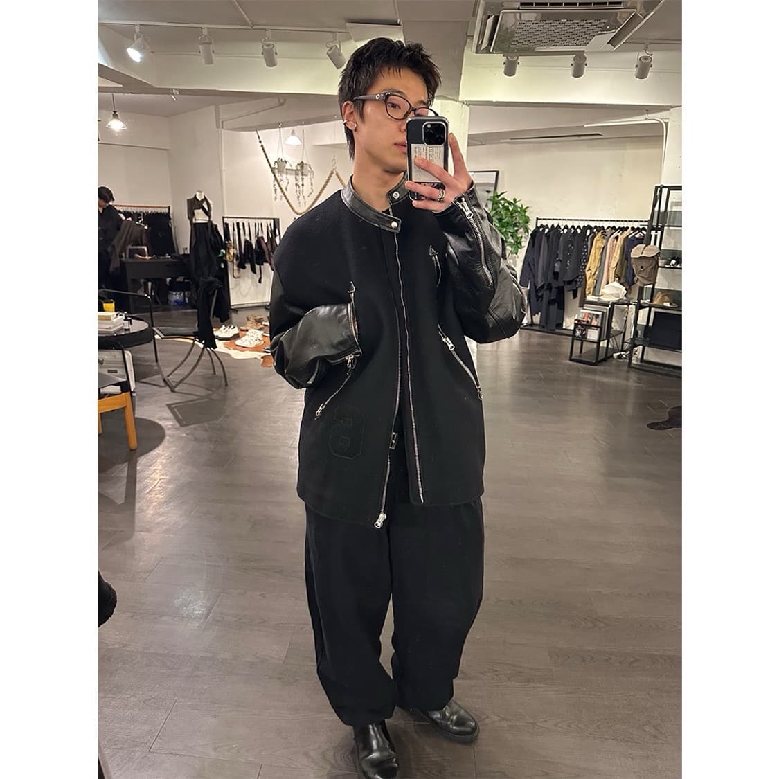 마르지엘라 MM6 5-zip 바시티 자켓 상품이미지4