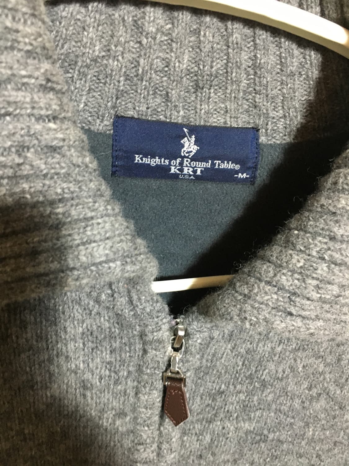knight of round table KRT 니트 집업 상품이미지3