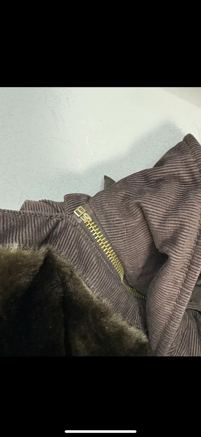 폴로진스컴퍼니 코듀로이 패딩 베스트 (퍼 탈부착 가능) H1589 상품이미지7