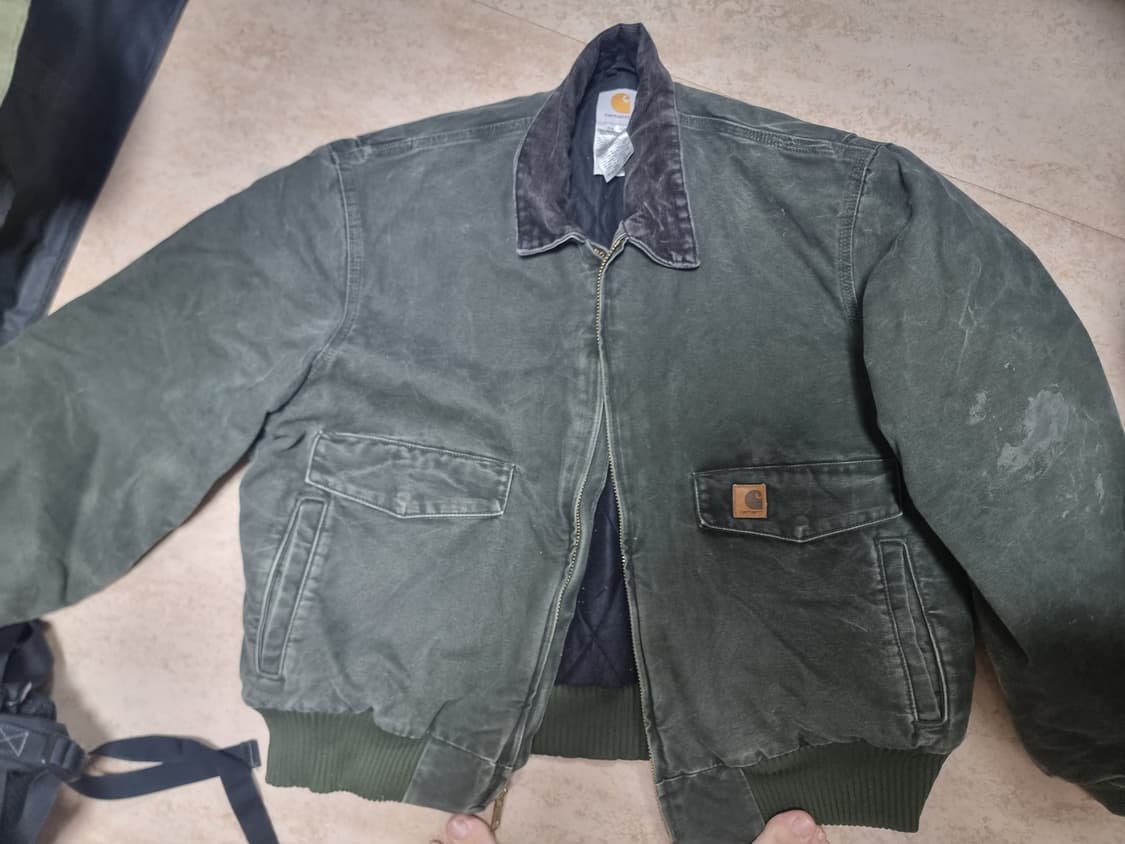 칼하트 봄버자켓 모스그린 2XL 상품이미지1