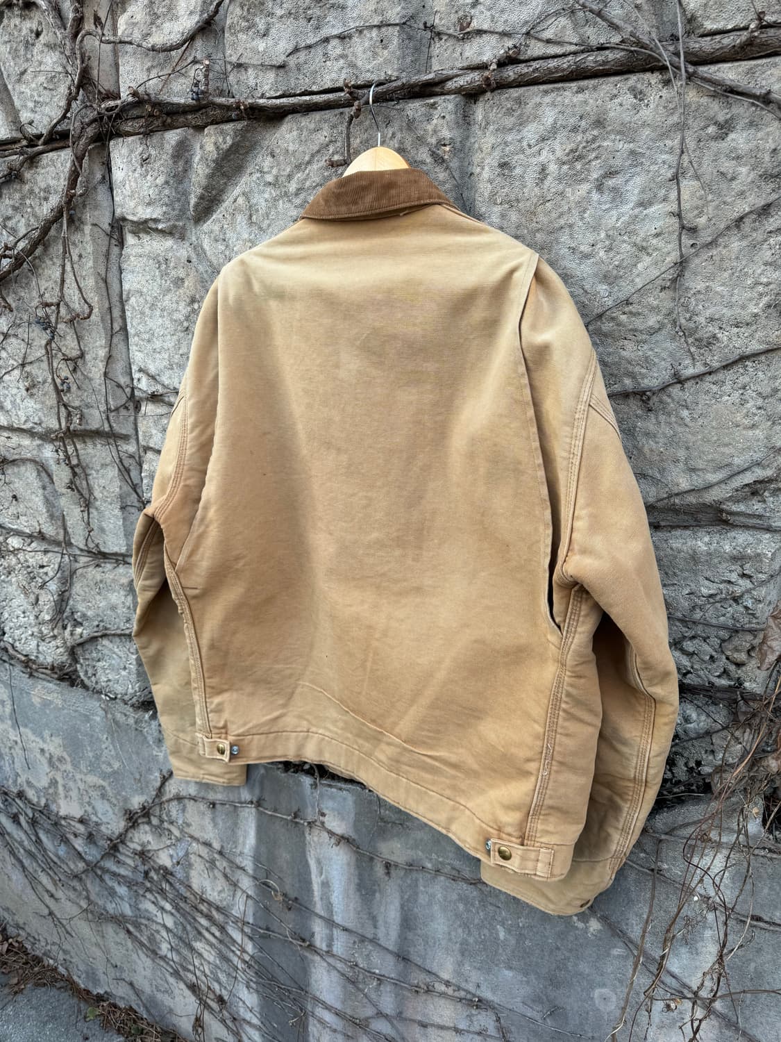 90s 칼하트 빈티지 6blj 하드페이딩 디트로이트 워크 자켓 상품이미지4