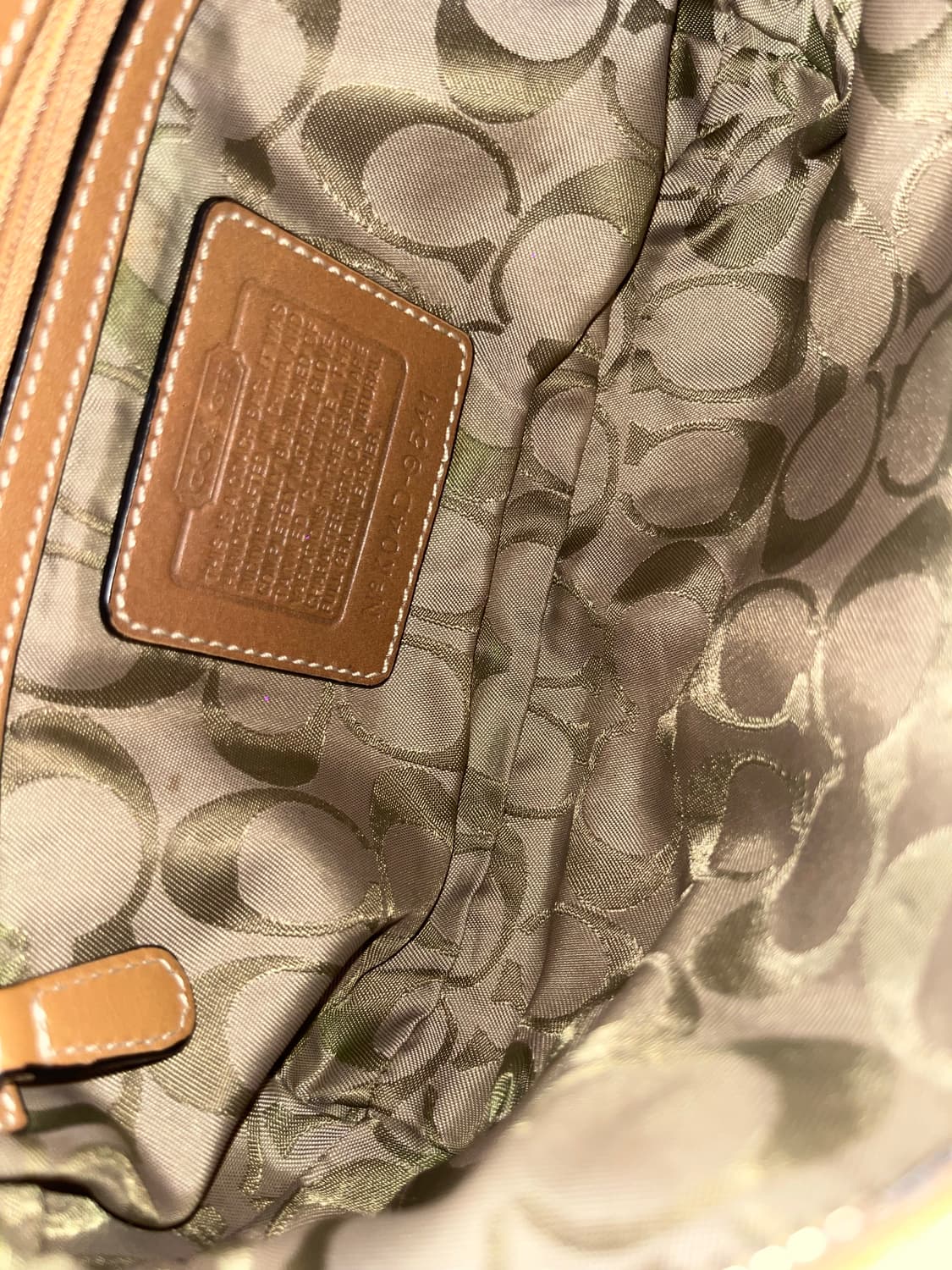 Coach Vintage Leather Bag 상품이미지10