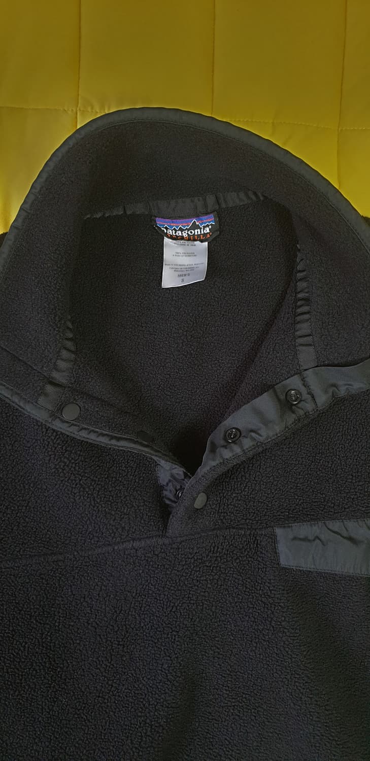 파타고니아 헤비웨이트 신칠라 풀오버 블랙 S
 상품이미지6