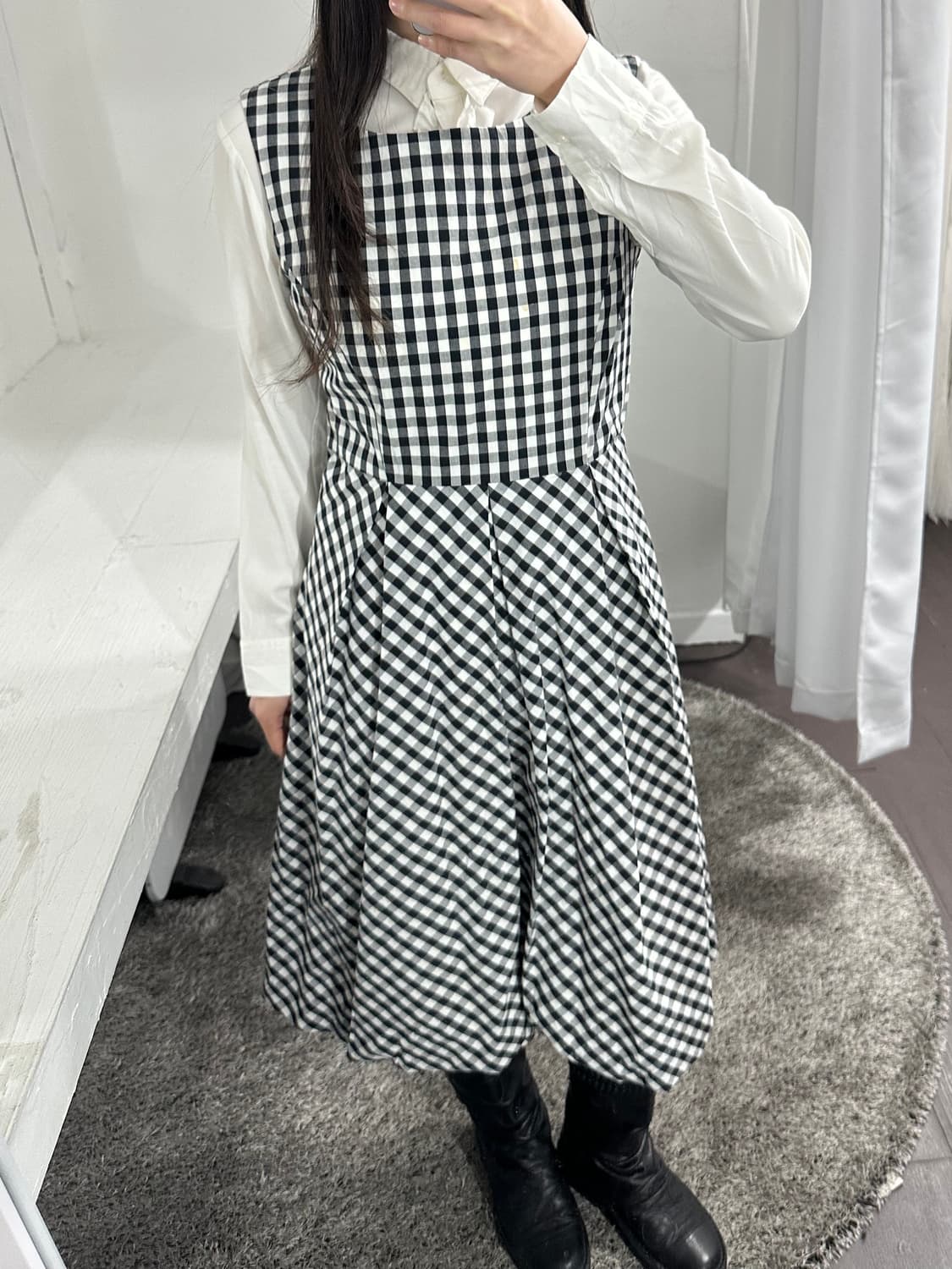 check puff onepiece 상품이미지2