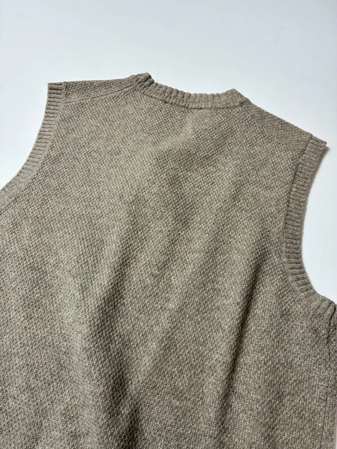 헨리코튼 22FW 트윌 헨리넥 니트 베스트 PN8800 상품이미지5