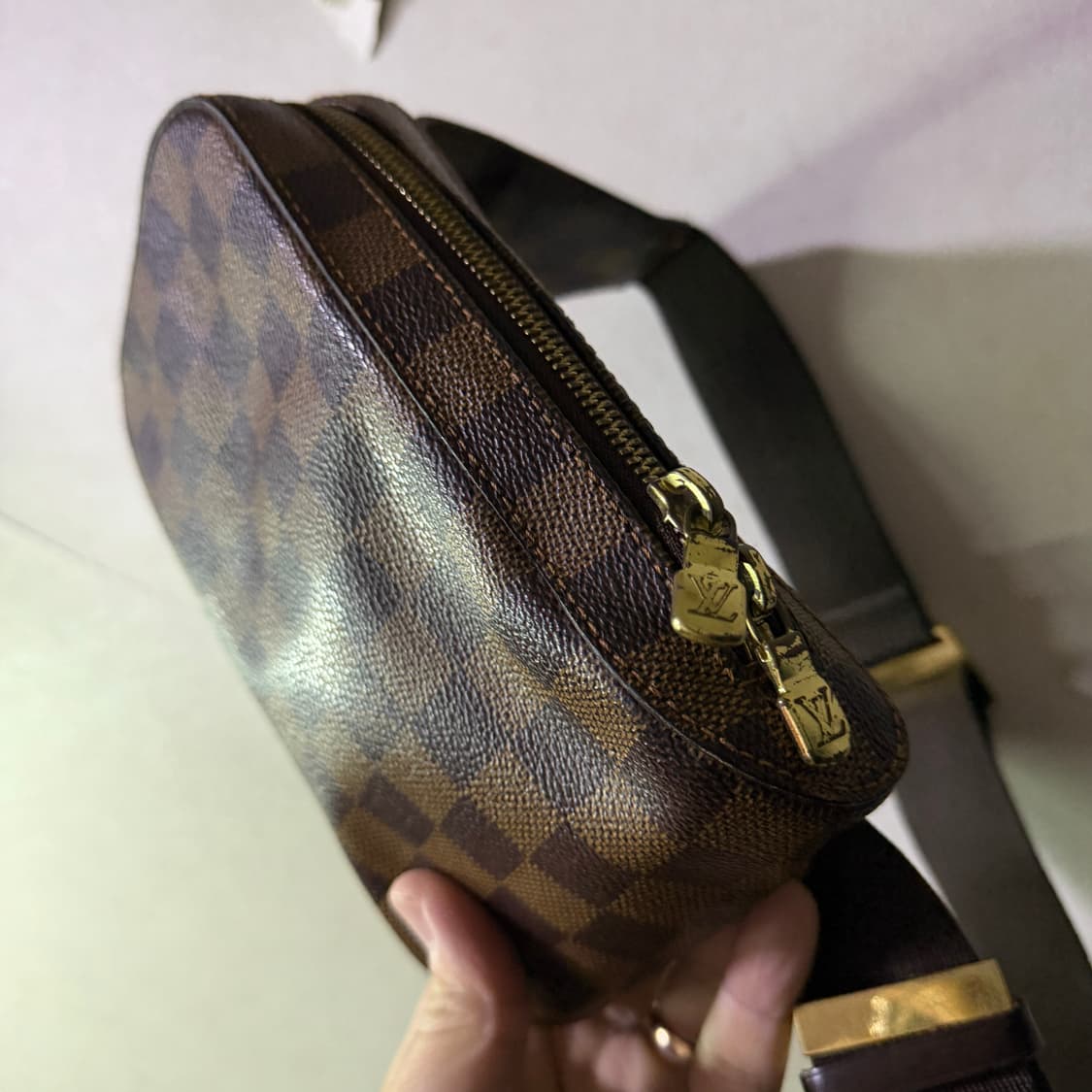 루이비통 모노그램 제로니모스 다미에 힙색 슬링백 (남녀공용) 상품이미지3