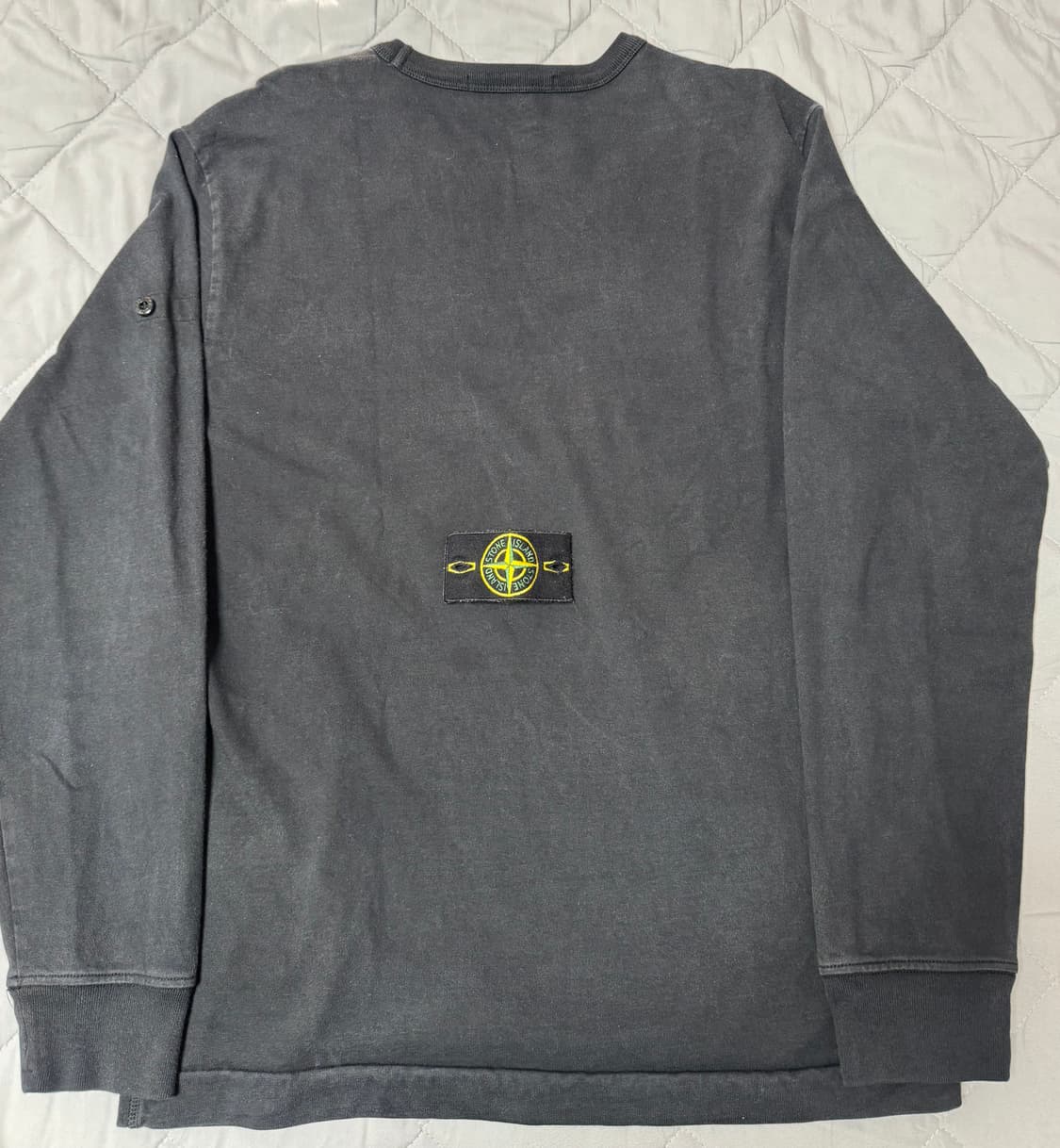 [L]21FW 스톤아일랜드 롱슬리브 맨투맨 블랙 상품이미지6