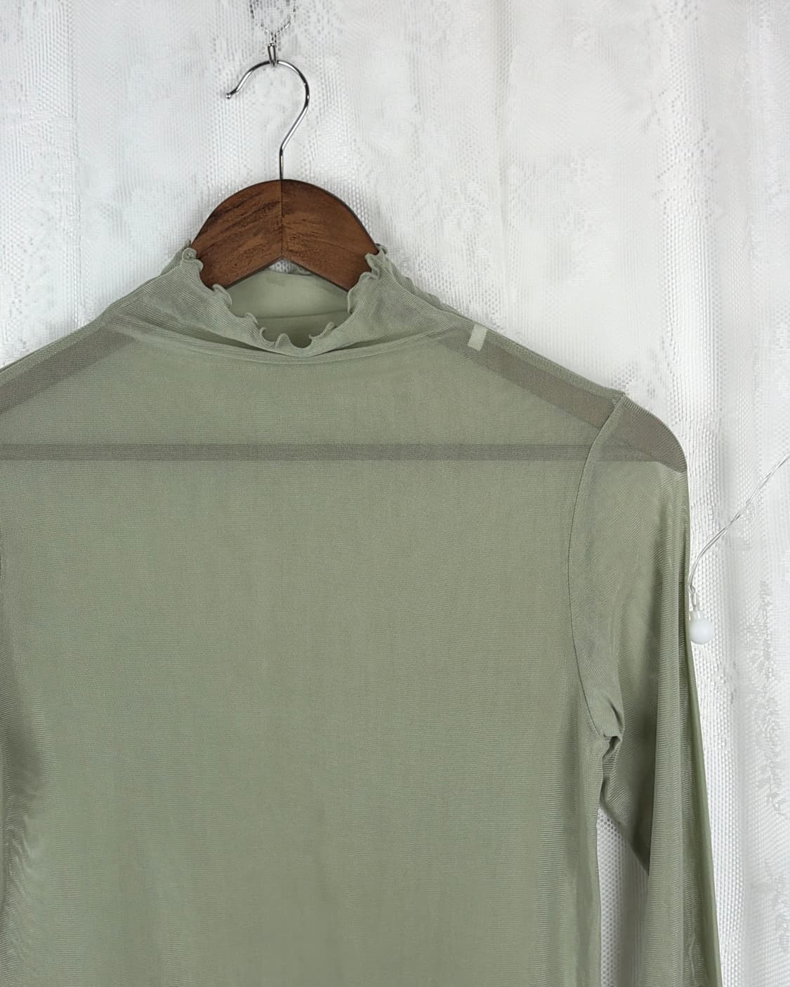 JPN matcha sheer top 상품이미지4