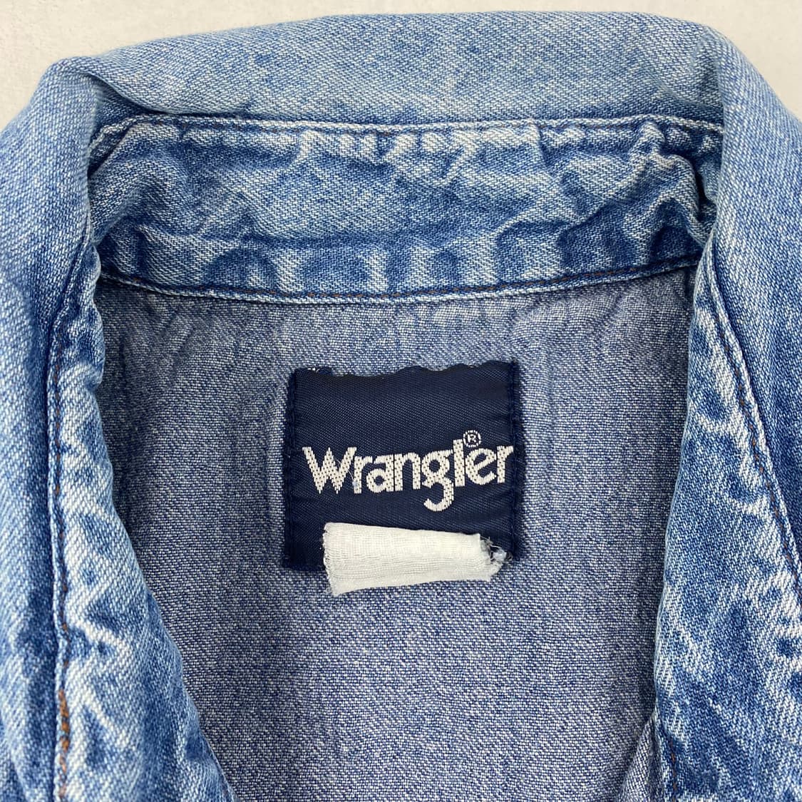 랭글러 USA Og 데님 웨스턴 셔츠 (105) 상품이미지8