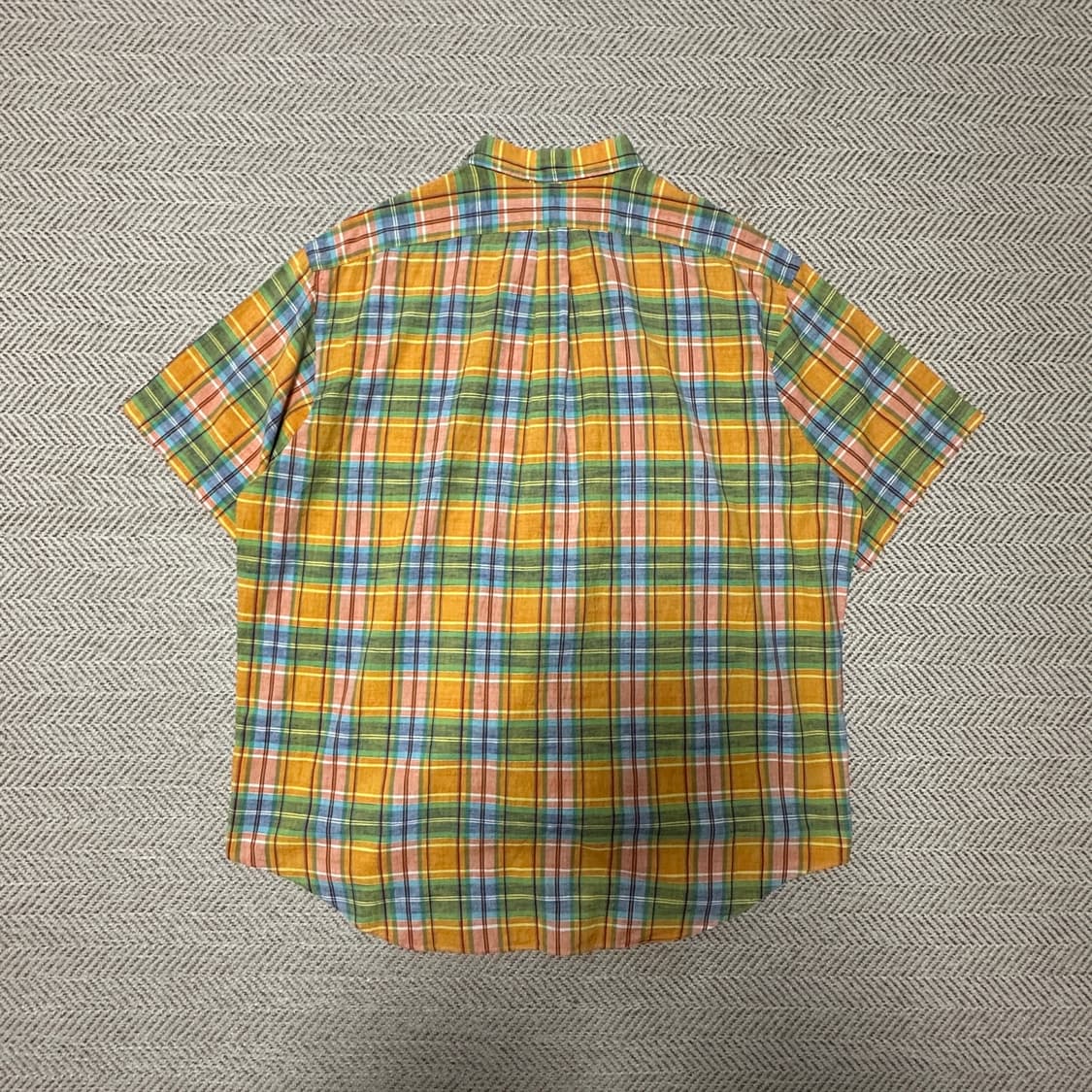 POLO RALPH LAUREN madras half shirt 상품이미지2