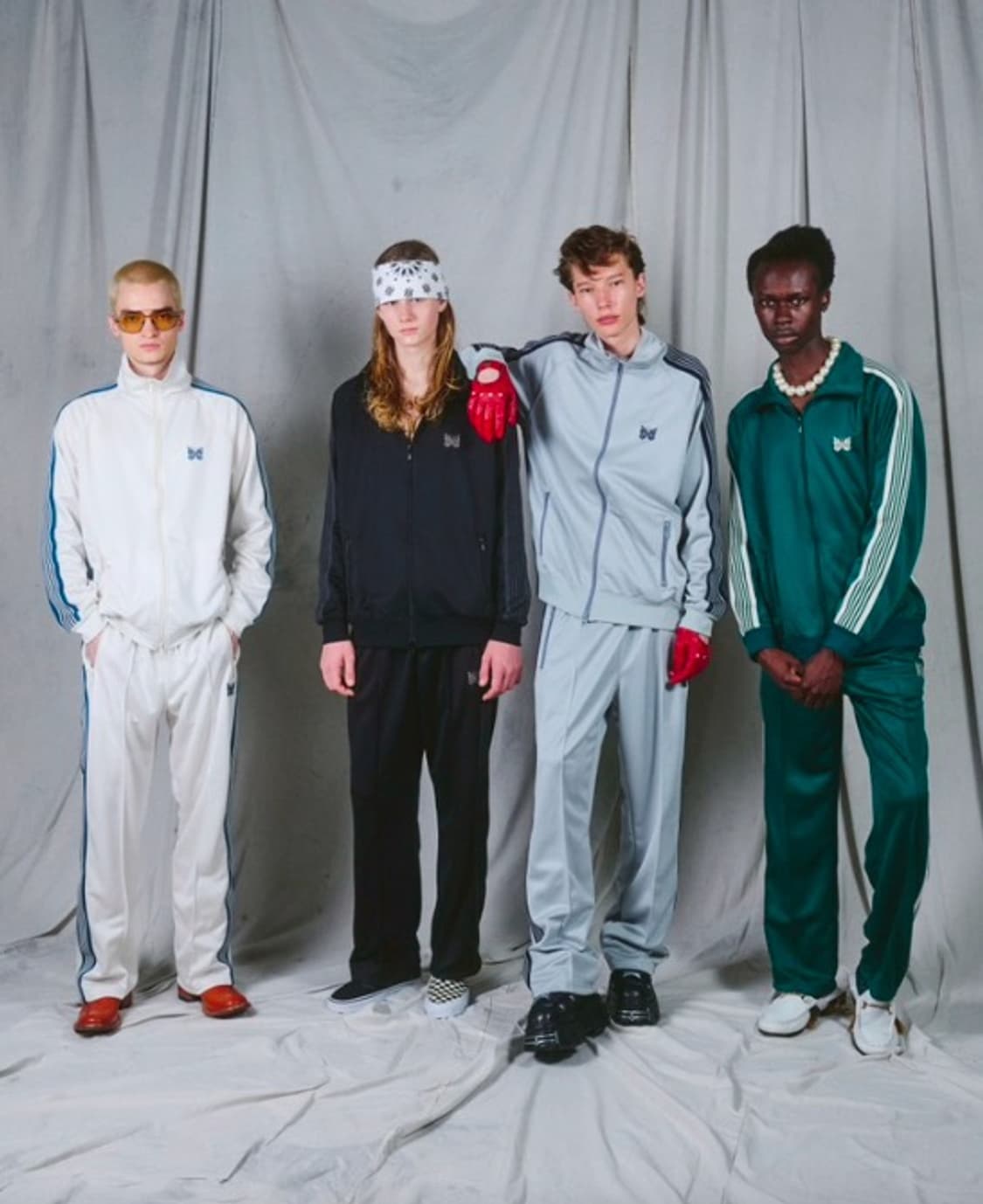 니들즈 x LHP 별주 트랙 자켓 그레이 상품이미지6