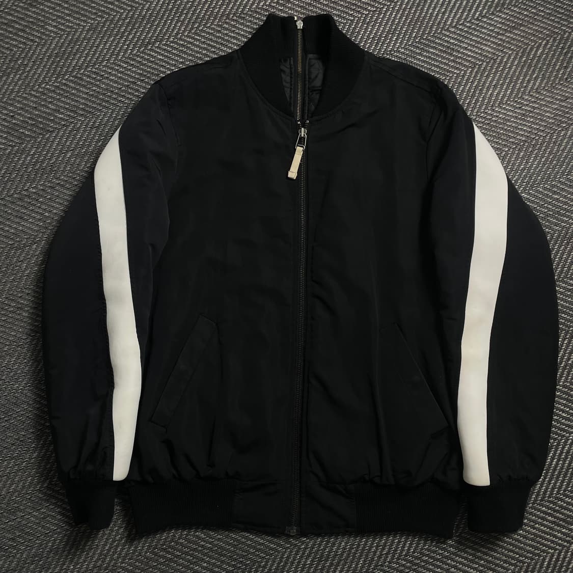 Venta Black 디테일 박시핏 블루종 봄버 자켓 y 4699 상품이미지4