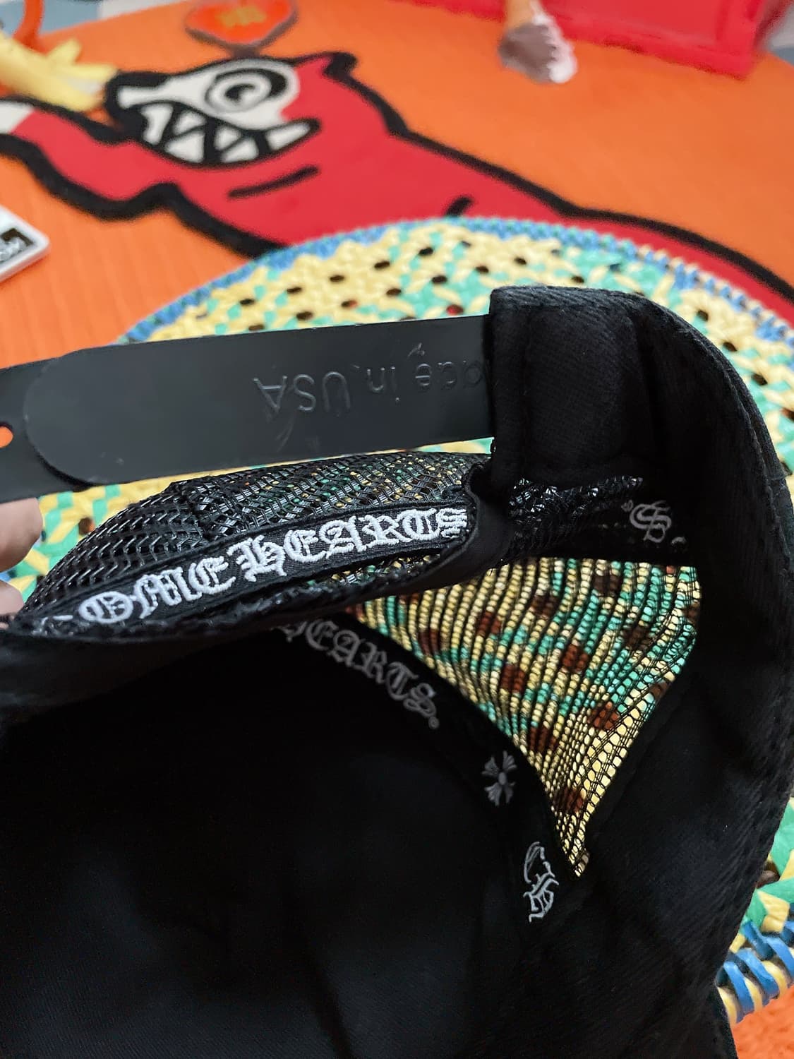 올드 크롬하츠 메쉬 캡 상품이미지6