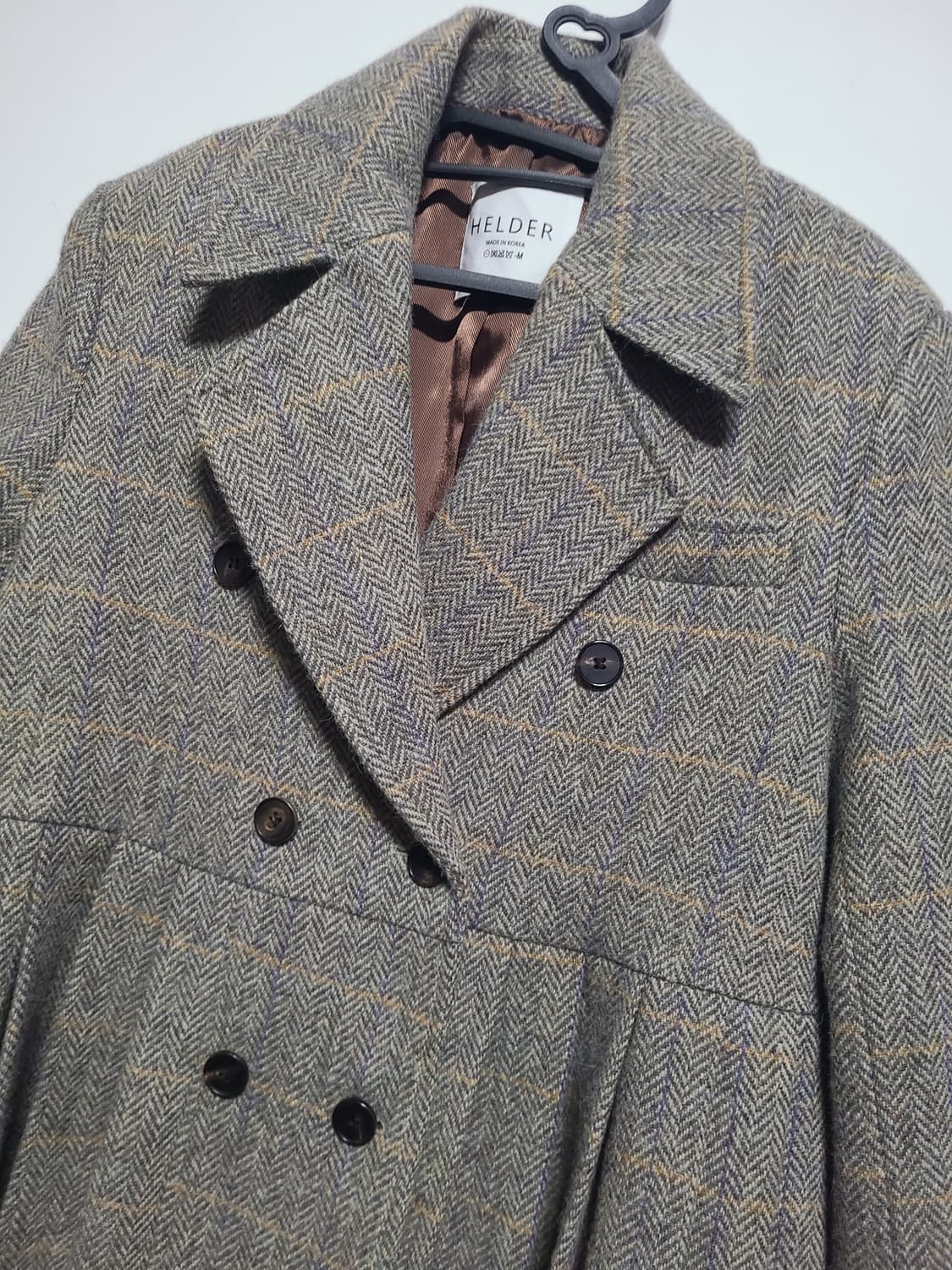 헬더 HELDER 메리노(울80)주름코트 상품이미지6