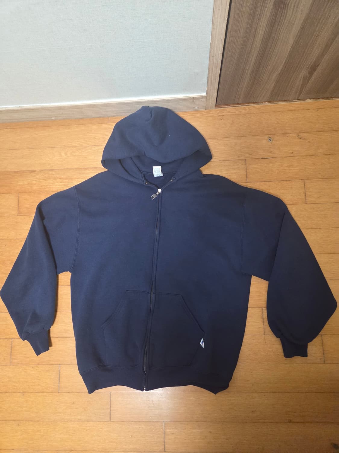 80s 러셀 후드집업 네이비 상품이미지1