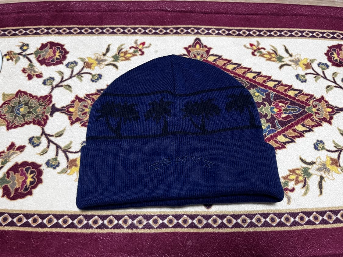 Thisisneverthat Palm Tree Beanie Navy 상품이미지1