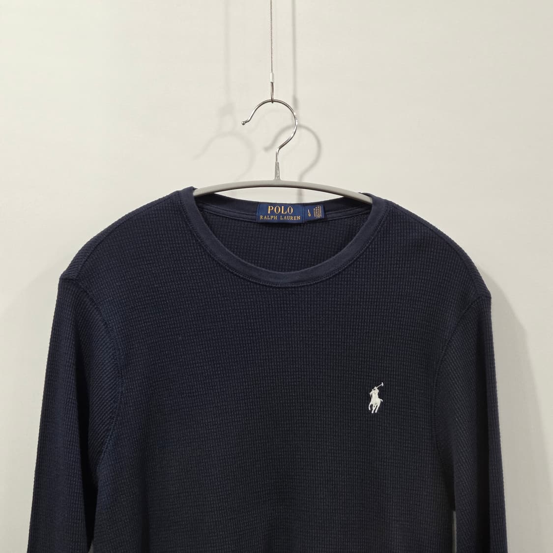 폴로랄프로렌 우먼 와플 롱슬리브 L  상품이미지2